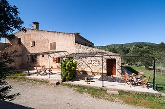 Finca S' Hort de sa Begura: Finca Begura Terrasse