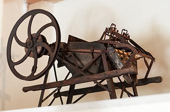 Finca Cas Pages des Pujol: antike Mandelschälmaschine