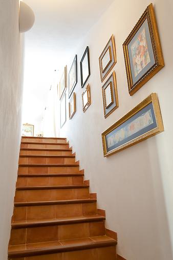 Finca Es Collet: Treppenhaus der Finca Es Collet