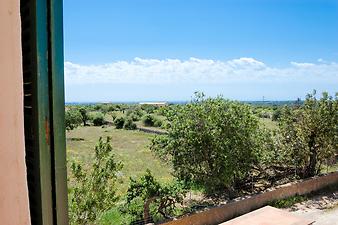 Finca Es Collet: Meerblick aus dem Wohnzimmer