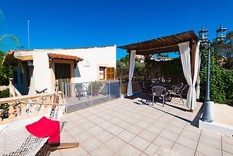 Finca Sa Caseta d'en Tronca: Finca in Sant Joan - Poolterrasse