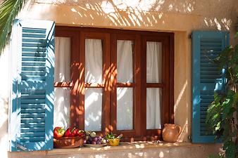 Finca Es Tarongers: Das Küchenfenster