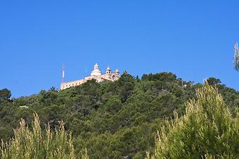 Finca Son Gener: Puig de Bonany in Petra