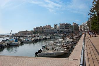 Ferienwohnung Ses Roques de Cala Bona: Der Hafen von Cala Bona.