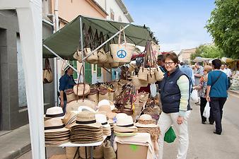 Finca Can Prim: Korbwaren aus Palmblättern