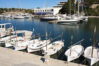 Finca Coll Doret: Der Fischereihafen von Porto Cristo. 