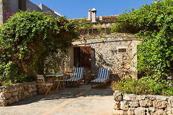 Finca Sa Gruta Vella: Terrasse