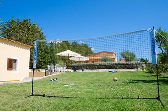 Finca Son Vives: Volleyball oder Faustball