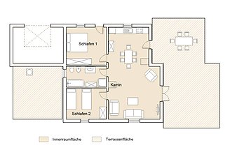 Finca Cas Padrins: Cas Padrins Grundriss