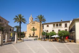 Finca Cas Padrins: Marktplatz von Sant Llorenc