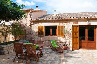 Finca Sa Gruta Vella: Terrasse