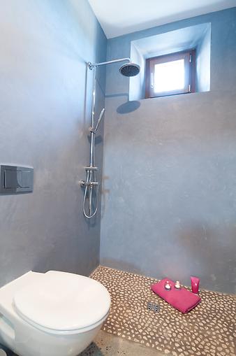 Finca Ca S' Amitger de son Forteza: Badezimmer mit Dusche