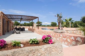 Finca Ca S' Amitger de son Forteza: Terrasse