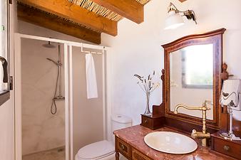 Finca Can Prim: Badezimmer ensuite