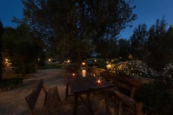 Finca Es Pla de Llodra: Abendstimmung