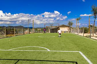 Finca Sa Gruta Vella: Fußballplatz auf Sa Gruta Vella