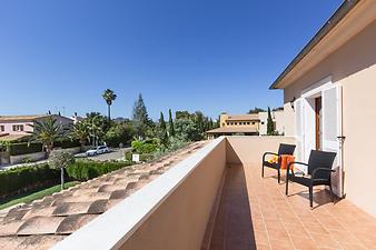 Ferienhaus Rosalia: Ferienhaus Sa Coma - Dachterrasse