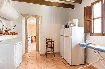 Finca Albadallet: Abstellraum der Finca