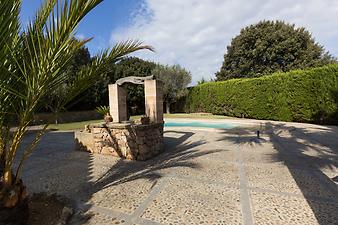 Finca Pepe: Blick zum Pool