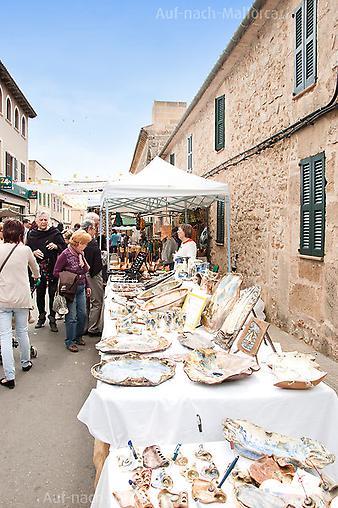 Finca Can Biel: Keramikstand Messe