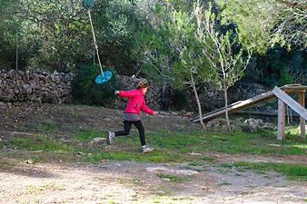 Finca Son Segi: Seilrutsche auf der Finca