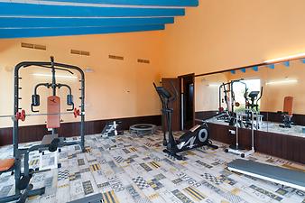 Fincahotel Son Trobat: Fitnessraum