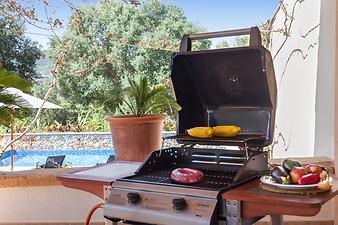 Finca Son Negre: Gasgrill