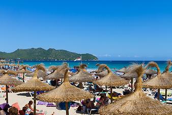 a b: Strand Cala Millor