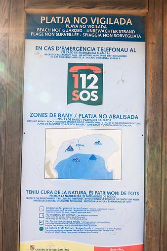 a b: Strand Cala Varques