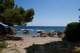 a b: Stand Cala Sa Marjal