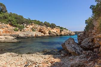 a b: Strand Cala Petita