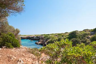 a b: Strand Cala Petita