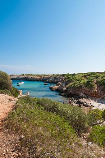a b: Strand Cala Petita