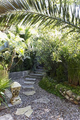 Finca Son Ramonet: Es gibt auch einen eigenen Zugang zum Poolbereich, ohne hinten über das gesamte Areal laufen zu müssen.