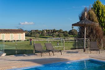 Finca Sa Franquesa Vella: Der Fußballrasen