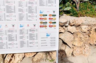 a b: 5 Bar Restaurante Cala Mandia