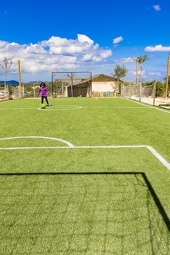 Finca Sa Gruta Vella: Fußballplatz auf Sa Gruta Vella