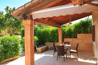 Finca Ses Bitles: Terrasse