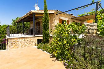 Finca Cas Padri Joan: Terrasse - Pool