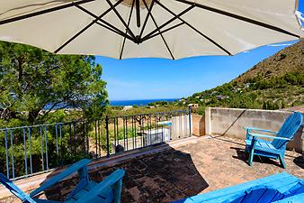 Finca Cas Forner des Parral: Dachterrasse