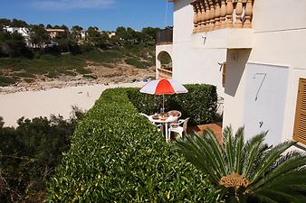 Ferienwohnung Maria del Mar: Stranddusche