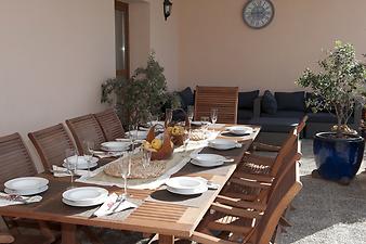 Finca Can Corem de Son Moix: Finca Can Corem - Terrasse