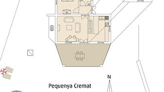 Finca La Pequenya Cremat: Grundriss