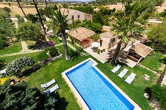 Finca Es Pla de Llodra: Ansicht der Finca