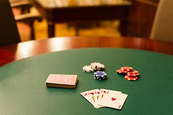 Finca Can Corem de Son Moix: Pokertisch