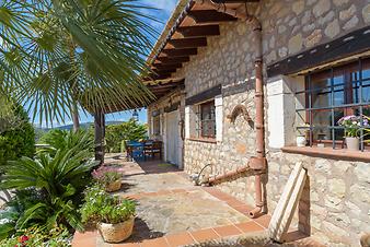 Finca Can Parpal: Terrasse