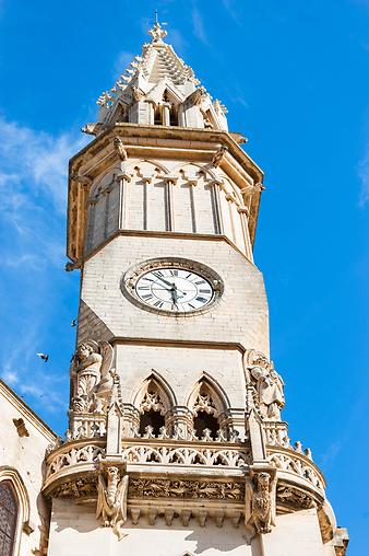 Finca Can Parpal: Der Turm der Pfarrkirche Nostra Senyora dels Dolors ist mit seinen 80 Metern das höchste Gebäude von Manacor und sogar höher als die Kathedrale von Palma. 