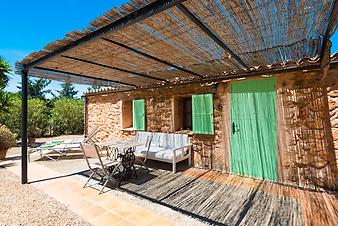 Finca Es Rafal Roig: Terrassensofa