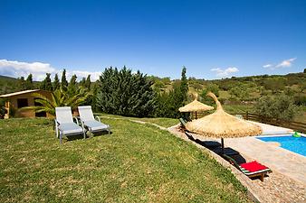 Finca S' Hort de sa Begura: Dreschplatz