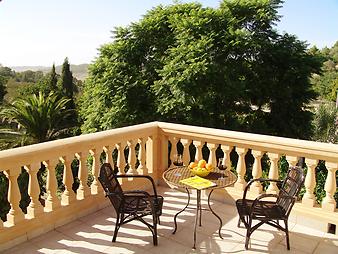 Finca Sa Caseta d'en Tronca: Dachterrasse